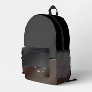 Mochila Impresa Moda Negra de negocios moderna