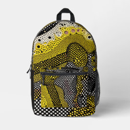 Mochila Impresa Modern Abstract Dot Pattern 