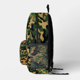 Mochila Impresa Modern Green Camouflage Backpack – Premium Army