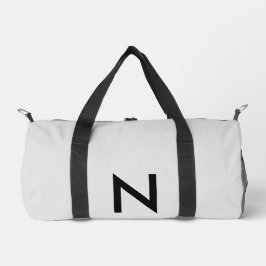 Mochila Impresa Moderna moda de Moda Minimalista en monogramo gris