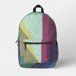 Mochila Impresa Moderno Abstracto 