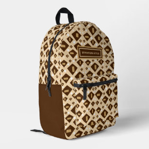 Mochila Impresa Moderno estampado