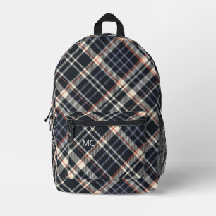 Mochila Impresa Moderno y de moda Comprobación Oscura Implante Ini