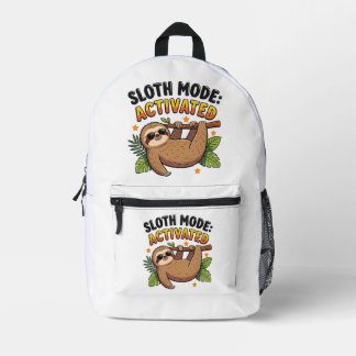MOCHILA IMPRESA MODO PEREZA: ACTIVADO
