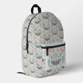 Mochila Impresa Momentos de fluctuación: Magia de la polilla