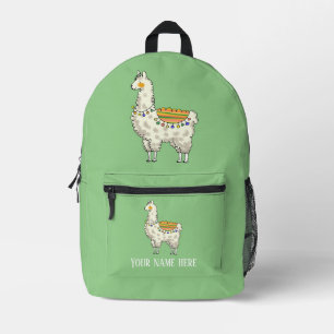 Mochila Impresa mona llama