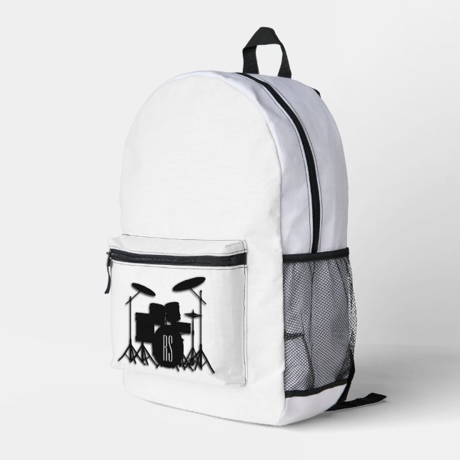Mochila Impresa Monogram Drum Set  (Esquina derecha trasera )