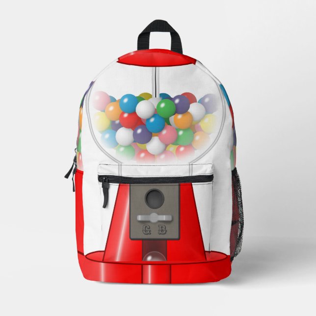 Mochila Impresa Monogram Gumball Machine -  (Anverso)