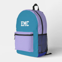 Monograma de bloques de colores personalizado
