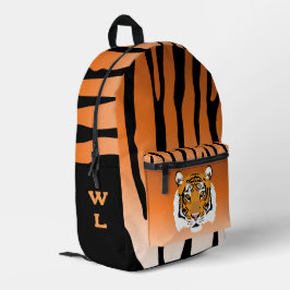 Mochila Impresa Monograma de impresión tigre
