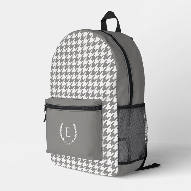 Mochila Impresa Monograma de laurel crest (Esquina derecha trasera )