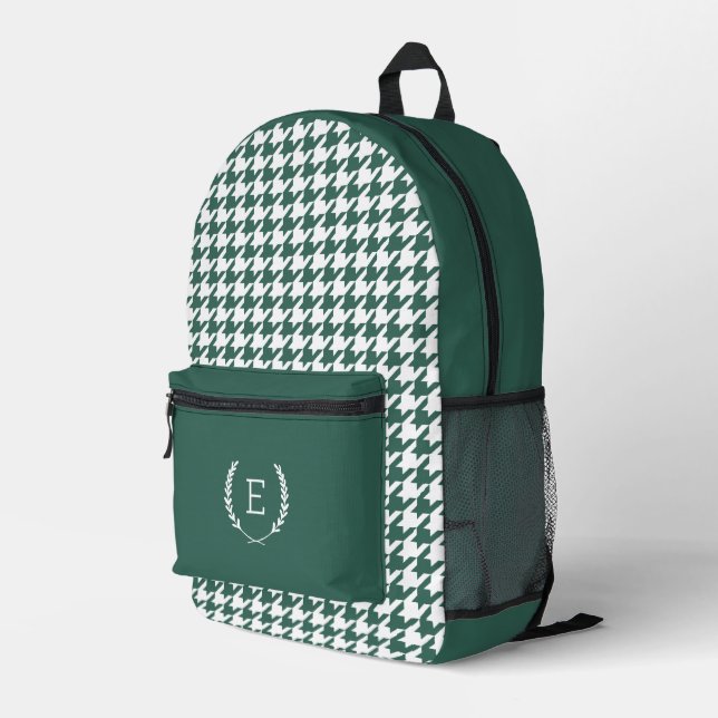 Mochila Impresa Monograma de Laurel Escudo (Esquina derecha trasera )