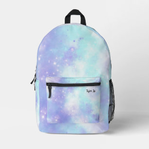 Mochila Impresa Monograma de tinta de bonito