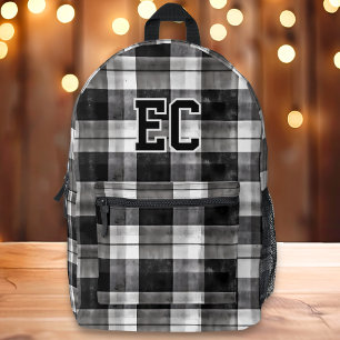 Mochila Impresa Monograma del Personalizado de la pinza de color b