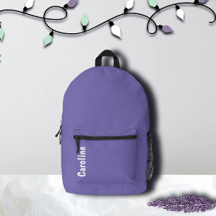 Mochila Impresa Monograma elegante de escritura de firma