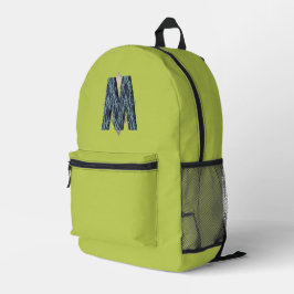 Mochila Impresa Monograma moderno | Minimalista simple