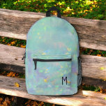 Mochila Impresa Monograma opal irlandés lindo<br><div class="desc">Abróchese el día de su hijo con la mochila del monograma opal opal lindo. Con un mágico diseño iridiscente opal, esta encantadora mochila es el personalizable con las iniciales de su hijo para un toque personal. Está fabricado con materiales duraderos de alta calidad y ofrece compartimentos amplios, zapatillas sólidas y...</div>