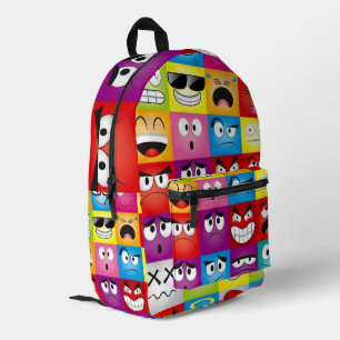 Mochila Impresa Moods and Emoticons