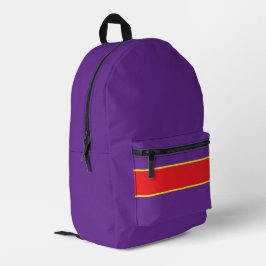 Mochila Impresa Morado Mayor