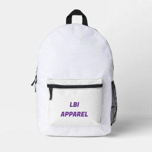 MOCHILA IMPRESA MORRAL DE MARCA REGISTRADA LBI APPAREL