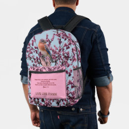 Mochila Impresa Motivación Inspiradora de positividad