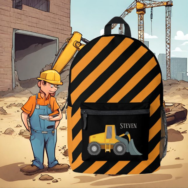 Mochila Impresa Muchachos de Guay Construcción camioneta de palas  (Subido por el creador)