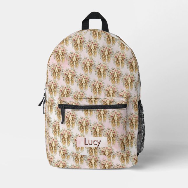 Mochila Impresa Mujer (Anverso)