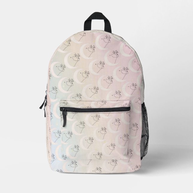 Mochila Impresa Mujer (Anverso)