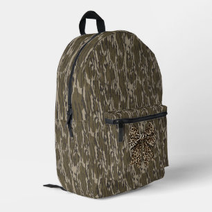 Mochila Impresa Mujeres de caza de cintas de cebo de camo leopardo