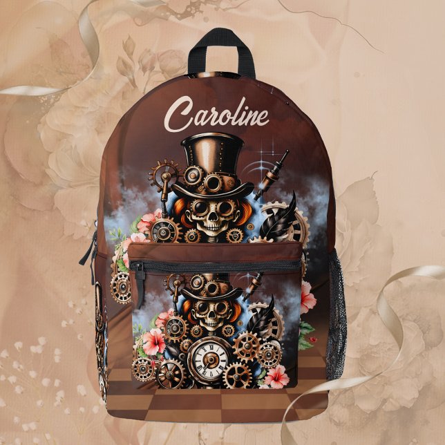 Mochila Impresa Mujeres de vapor (Steampunk)