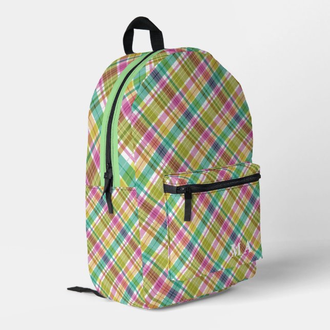 Mochila Impresa Multicolores Pastel de pasta dulce (Esquina izquierda trasera)