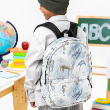 Mundo submarino caprichoso - Patrón de criaturas m