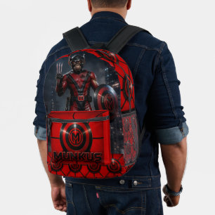 Mochila Impresa munkus superhéroe/mochila escolar/superhéroes