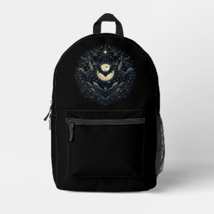 Mochila Impresa Murciélagos Góticos