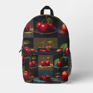 Mochila Impresa "Musa de fruta: lienzo de cerezo"