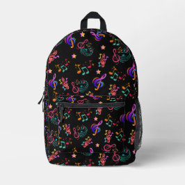 Mochila Impresa Música en color