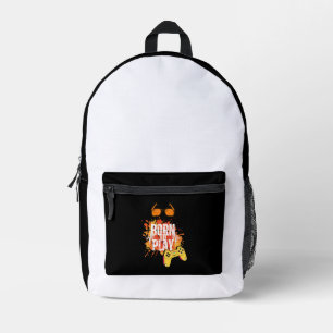 Mochila Impresa nacido para jugar juegos