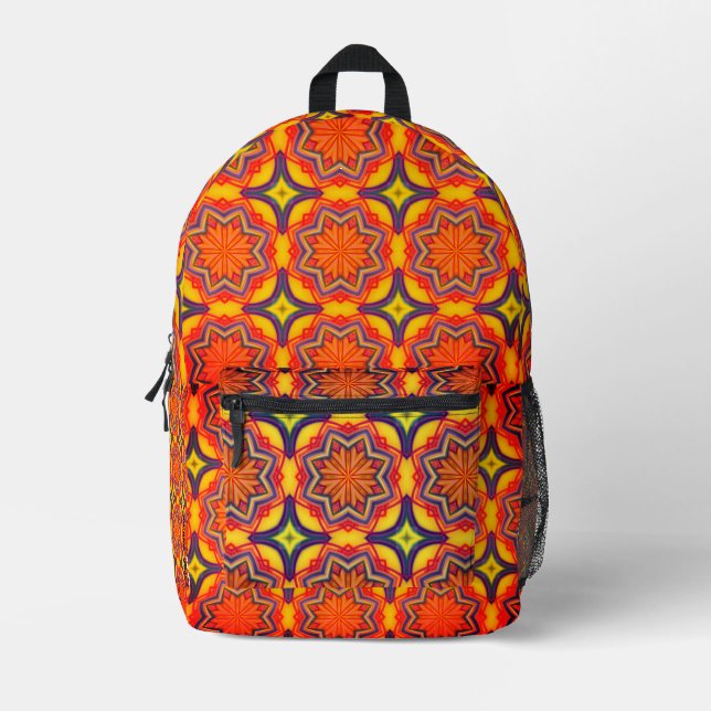Mochila Impresa Naranja (Anverso)