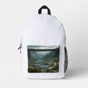 Mochila Impresa Naturaleza 21
