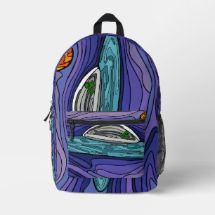 Mochila Impresa Nave espacial alienígena UFO paranormal UAP