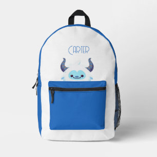 Mochila Impresa Navidades/yeti de invierno