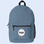 Mochila Impresa Negocio de promoción de texto con logotipo simple<br><div class="desc">Añade tu propio logotipo y elección de texto a este diseño. Eliminar el texto si lo prefiere. Minimalista y profesional. Ideal para un producto promocional para sus clientes y clientes. Para ver otras versiones,  vea la colección.</div>