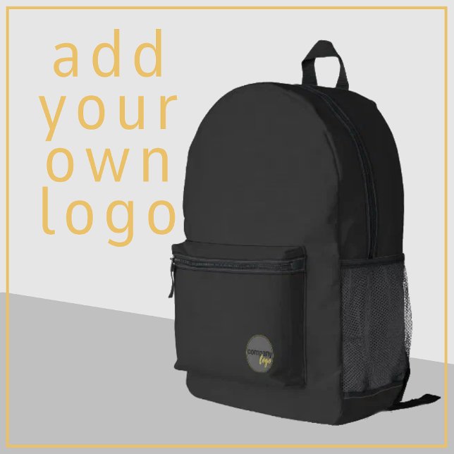 MOCHILA IMPRESA NEGOCIO PROFESIONAL PERSONALIZADO MARCA LOGO NEGRO (Subido por el creador)