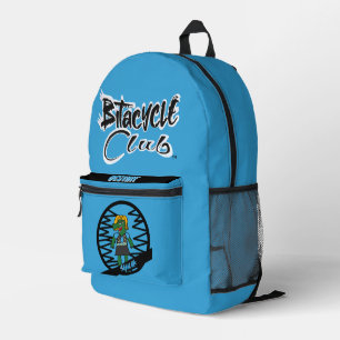 Mochila Impresa Negro azul escarpado