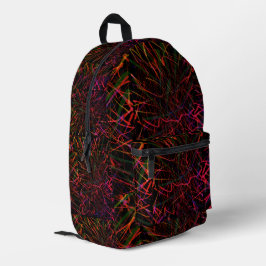 Mochila Impresa Neón de los años 80