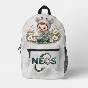 Mochila Impresa Neos Kawaii Zodiaco Cáncer