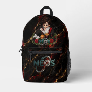 Mochila Impresa Neos Kawaii Zodiaco Escorpio