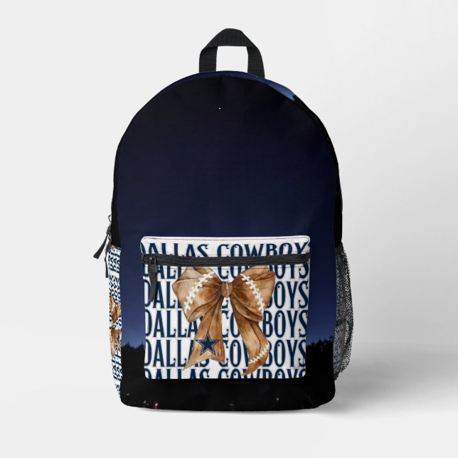 Mochila Impresa Night Sky Dallas Cowboys (Anverso)