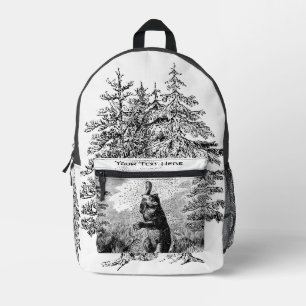 Mochila Impresa Nimrod - Oso y Abejas