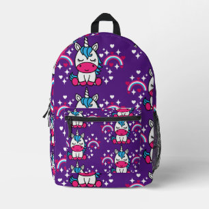 Mochila Impresa Niñas Unicorn Pony